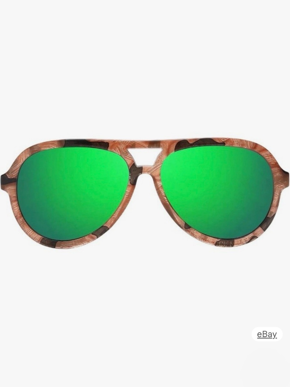 DUCO Retro Aviator Polarized Sunglasses Double Bridge - DC1208